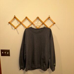 Daily Drills Charcoal Fleece Crew